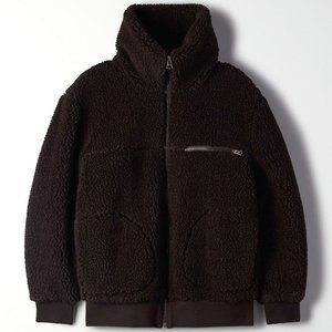 Aritzia Wilfred Free “The Teddy Jacket” Black